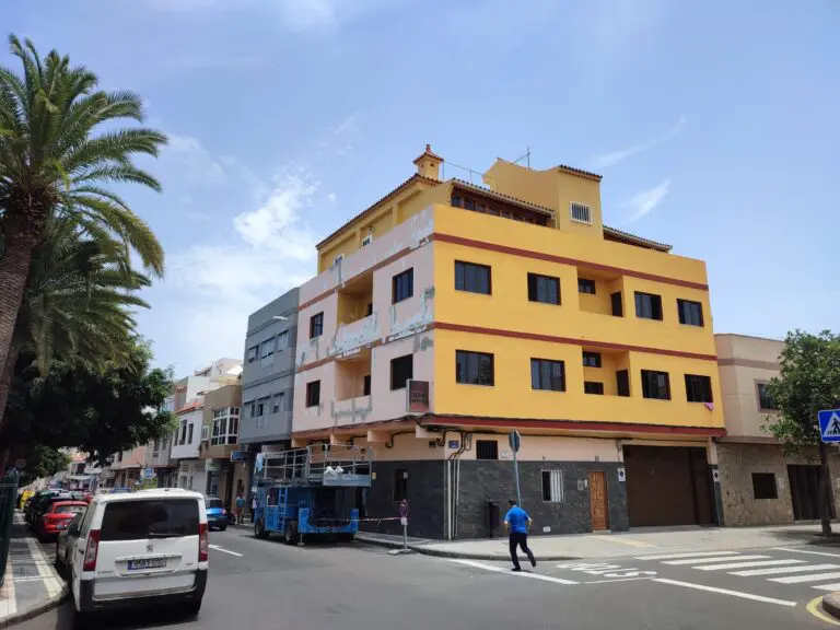 Reparación fachada - proceso